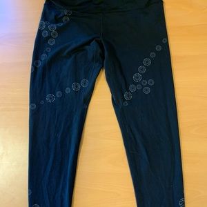 Lululemon Running Tights w Reflective Dots